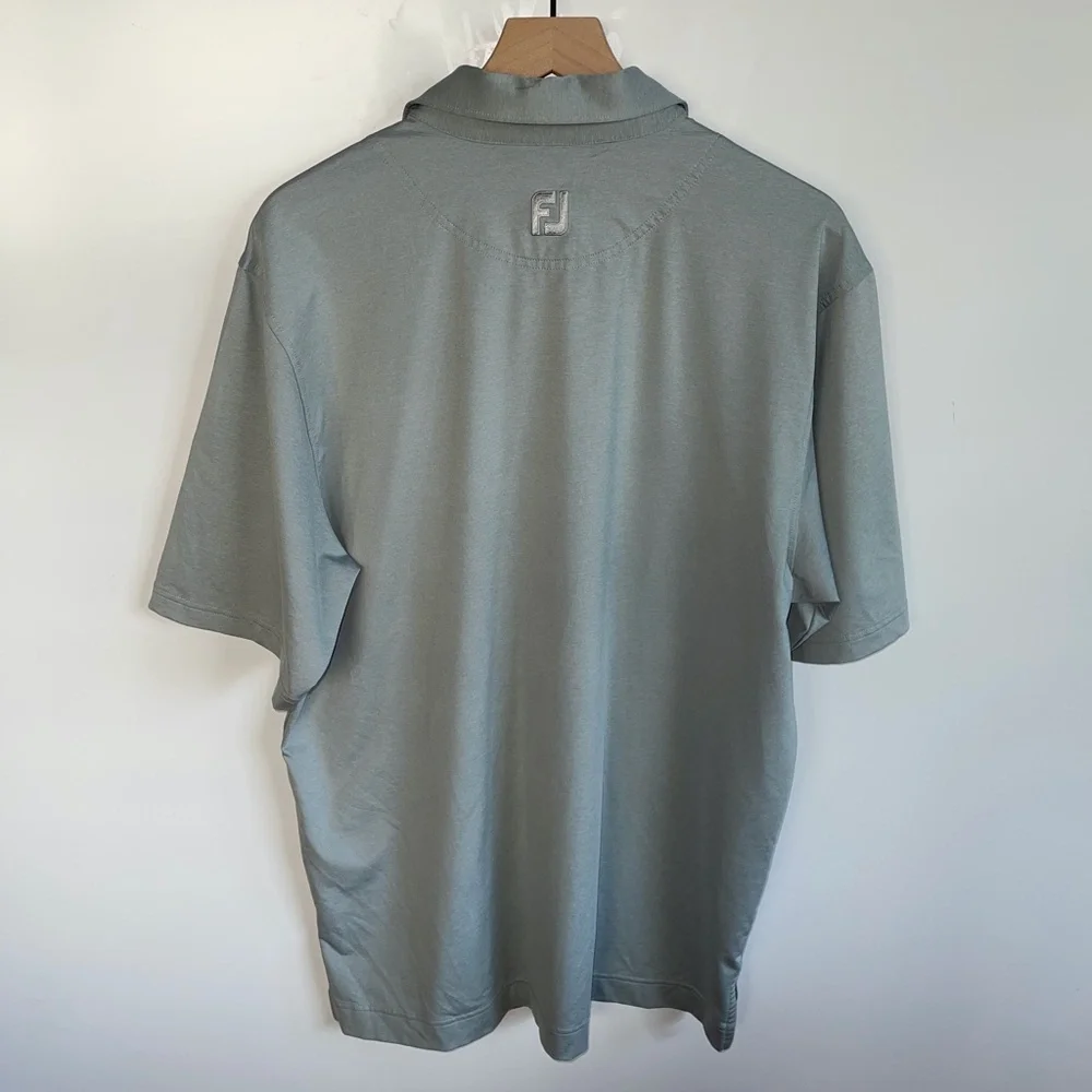 FootJoy Golf Athletic Short Sleeve Button Shirt Size‎ L